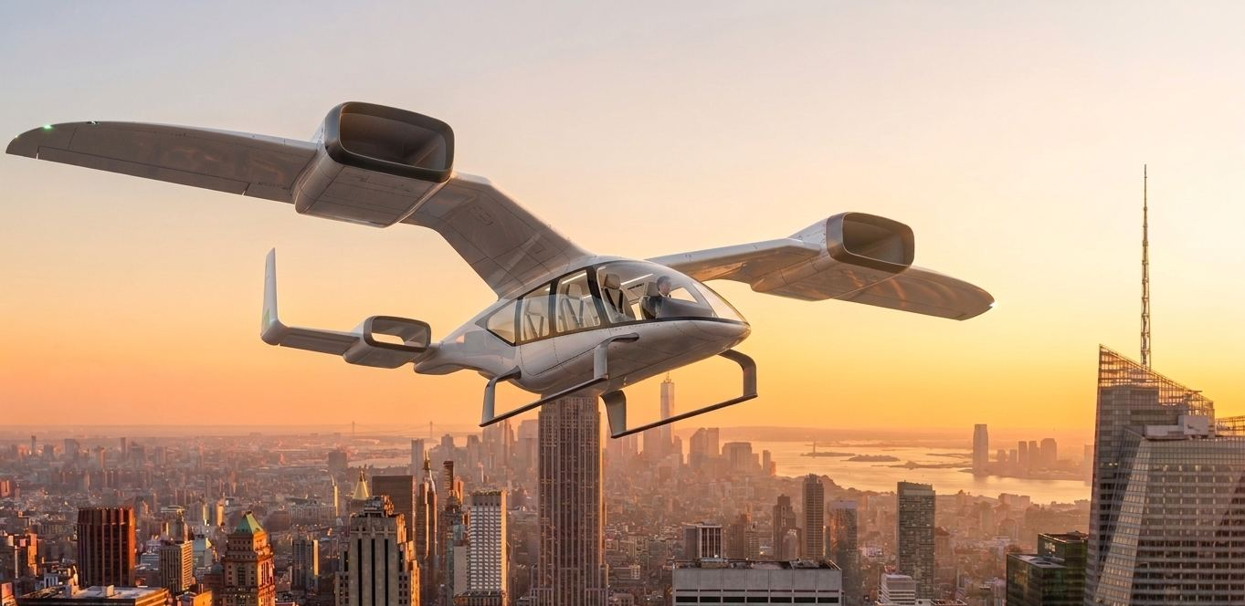 JETX X2 Commuter — eVTOL concept render